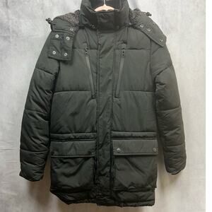 Superdry Mountain Mens Black Puffer Jacket Size Small 100% Polyester